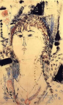  1915 Painting - rosa porprina 1915 Amedeo Modigliani